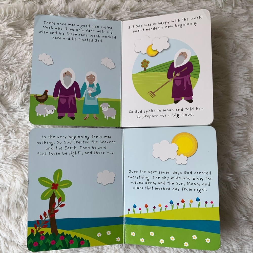 Set of two Baby’s First Bible Books - Picture 3 of 4
